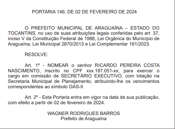Nomeação 