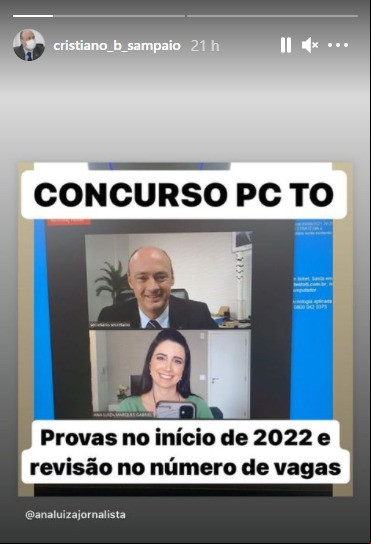 Publicação do secretário 