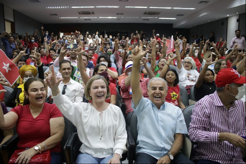 Gleisi Hoffmann no Tocantins 