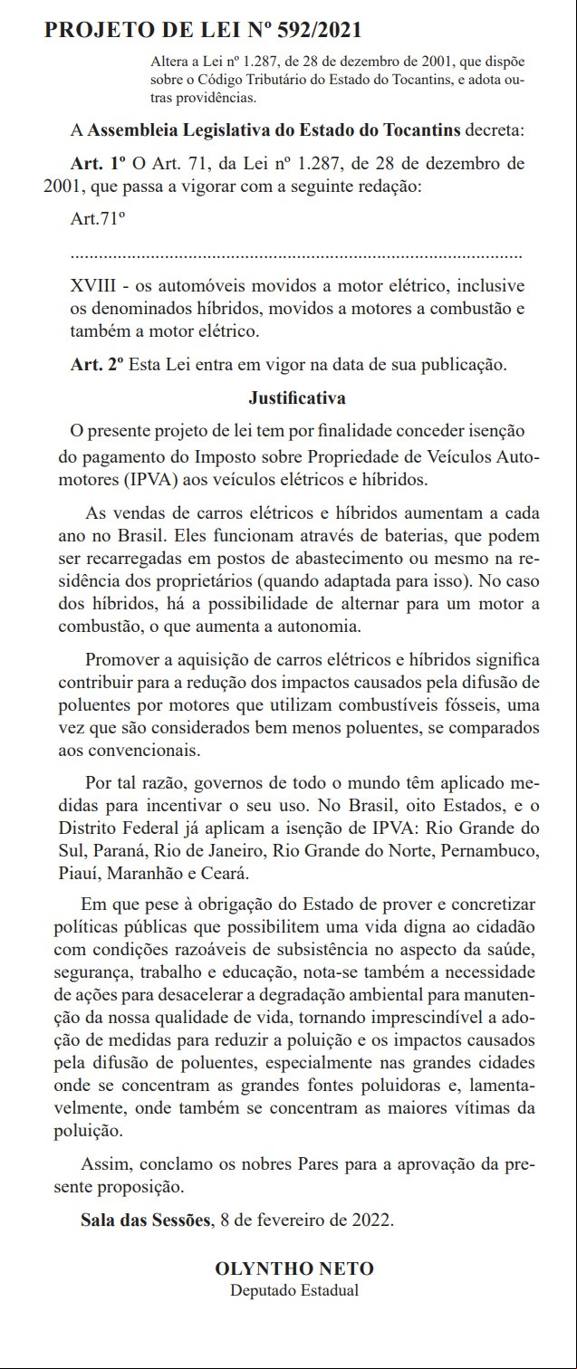O projeto 